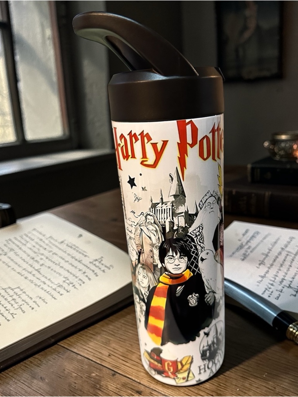 Wizard School Inspired 20oz Skinny Sports Top Tumbler